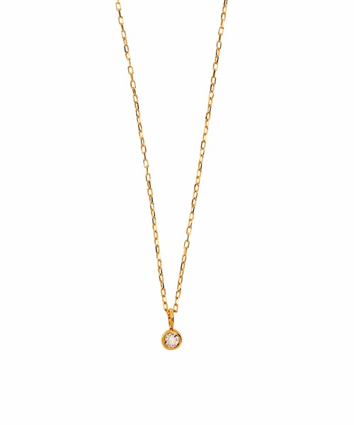 ネックレス 「les bon bon」K18 diamond necklace BOB412 レディースの画像
