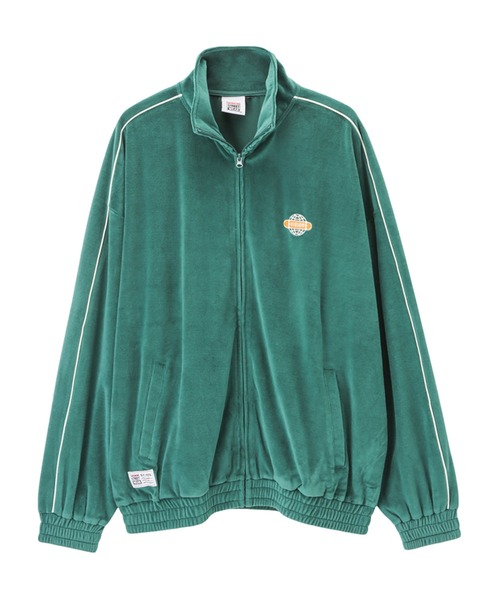 【人気ベロア】NIKEトラックジャケット　ジャージ　グリーン　緑　SST XL NIKE ナイキ 90s ベロア ジャージ トラックジャケット L - メルカリ