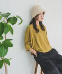 tシャツ タックフライスワイドTシャツ レディースの詳細画像4