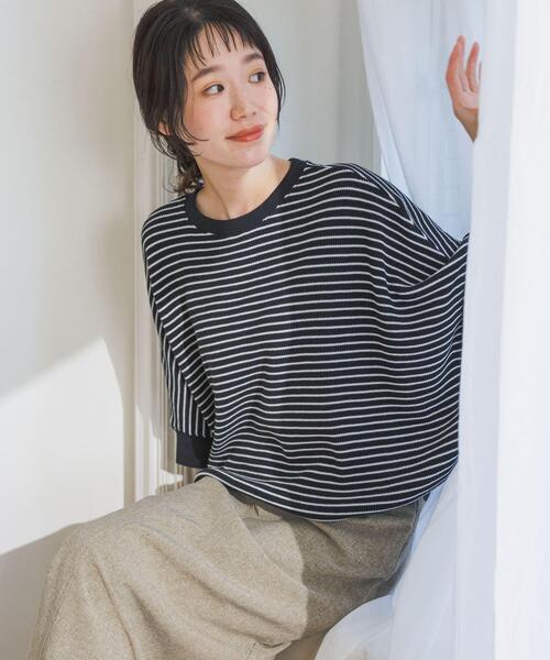 2枚セットお得です！アーバンリサーチドアーズ　タックフライスワイドTシャツ　白黒 タックフライスワイドTシャツ（Tシャツ/カットソー）｜URBAN RESEARCH