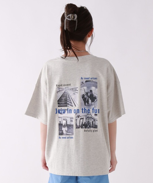 tシャツ Tシャツ BACKモノクロフォトTシャツ キッズ : 82502808 