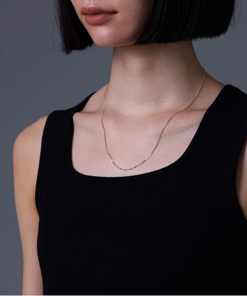 ネックレス LH Petite Modern キヘイチェーン/K10ゴールド メンズ レディースの画像