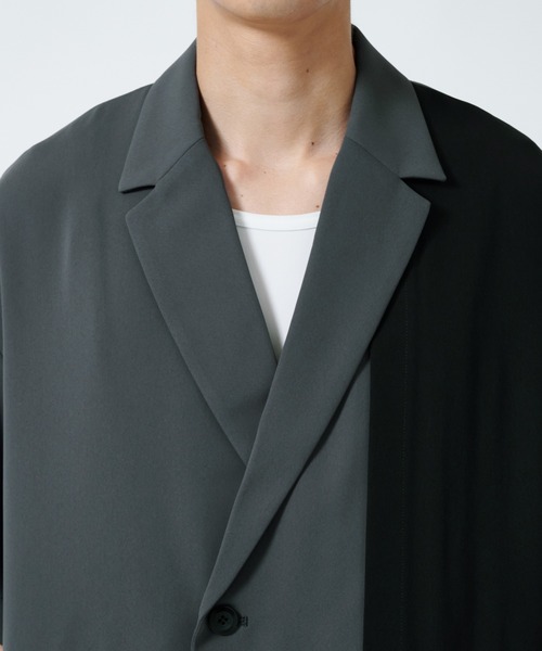 CULLNI（クルニ） シャツ STUDIOUS別注 Double Cloth Asymmetrical