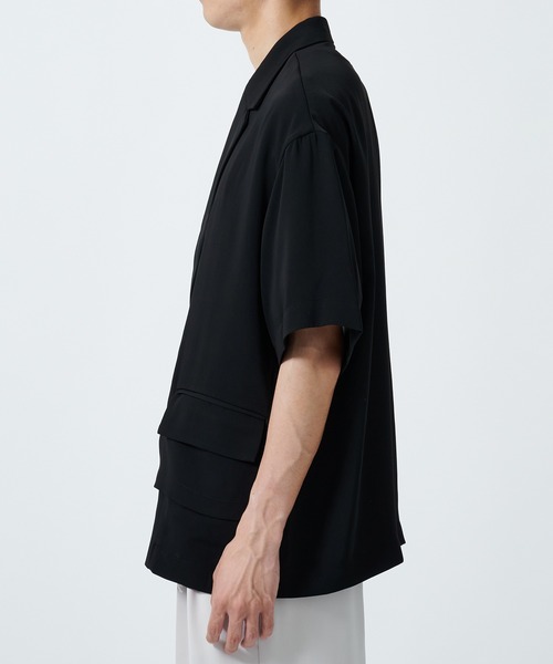 CULLNI（クルニ） シャツ STUDIOUS別注 Double Cloth Asymmetrical