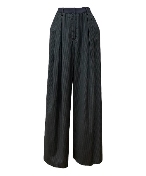 CISLYS パンツ 「CISLYS」Stripe tuck pants レディース : ZOZOTOWN  