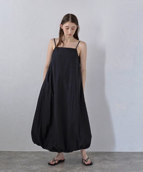 ワンピース 「MINERTE」balloon one piece / バルーンキャミワンピース | MINERTE | 02