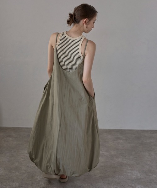 ワンピース 「MINERTE」balloon one piece / バルーンキャミワンピース | MINERTE | 15