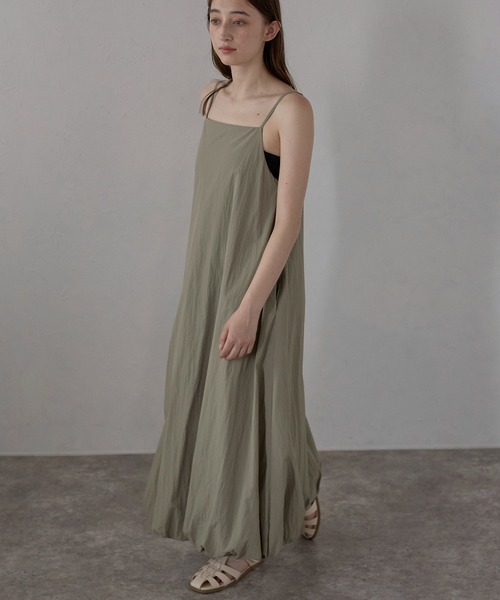 ワンピース 「MINERTE」balloon one piece / バルーンキャミワンピース | MINERTE | 09