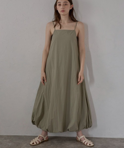 ワンピース 「MINERTE」balloon one piece / バルーンキャミワンピース | MINERTE | 08