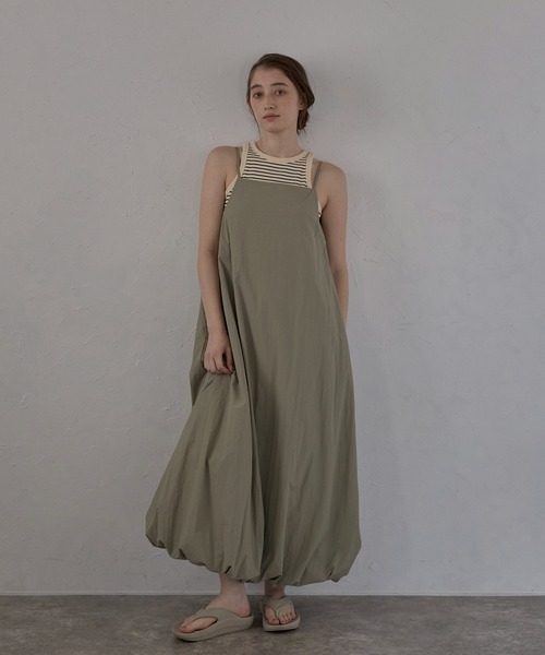 ワンピース 「MINERTE」balloon one piece / バルーンキャミワンピース | MINERTE | 12