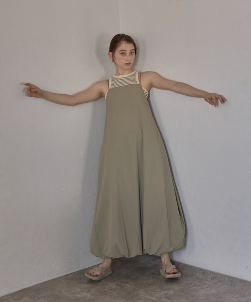 ワンピース 「MINERTE」balloon one piece / バルーンキャミワンピース | MINERTE | 11