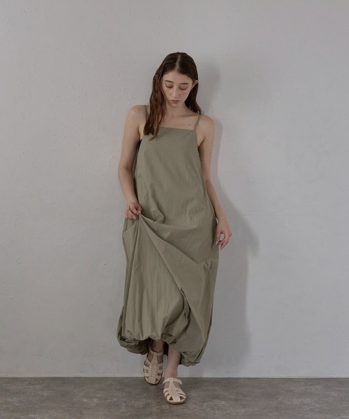 ワンピース 「MINERTE」balloon one piece / バルーンキャミワンピース | MINERTE | 04