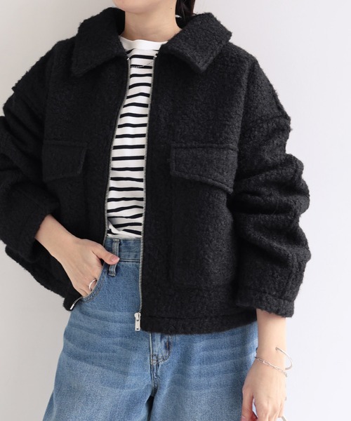ジャケット・アウター yummmy Dime - 【残りわずか】Panel Denim Hooded Bomber | ACRMTSM ONLINE STORE