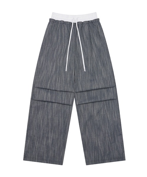 [RAIVE] Layered Wide Pants ☆送料込☆ PRANK PROJECT パンツ ラッフルレイヤードワイドパンツ / Ruffle