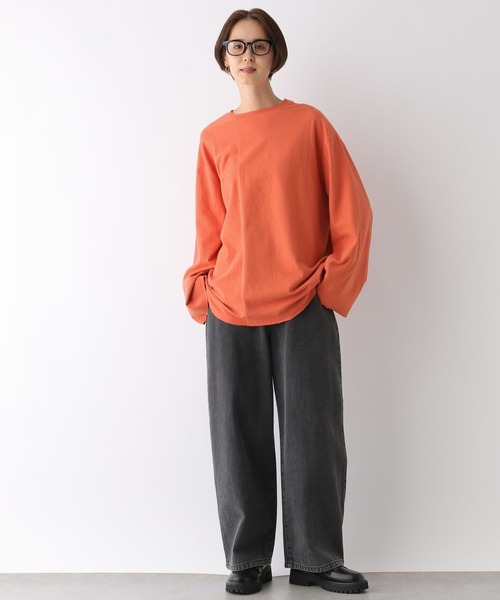 LEPSIM tシャツ アシメ切り替えプルオーバー 134438 レディース