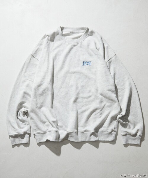 work work ワークワーク　スターウォーズジップトレーナーSグレー FREAK'S STORE トレーナー スウェット FREAK'S STORE/フリークス