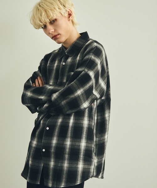 ルセラフィム チェックシャツ フランネルシャツ XL ルセラフィム チェックシャツ フランネルシャツ - メルカリ