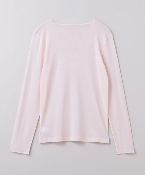 6(ROKU) tシャツ 「6(ROKU)」ナイロン チュール クルーネック