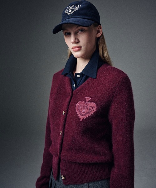 Mardi Mercredi（マルディメクルディ） カーディガン RACCOON BLENDED