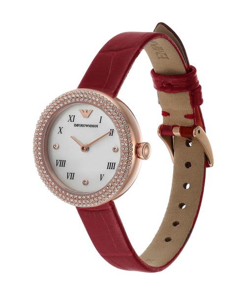 美品 エンポリオ・アルマーニ  レディース腕時計 Amazon.co.jp: [エンポリオアルマーニ] 腕時計 AR1957
