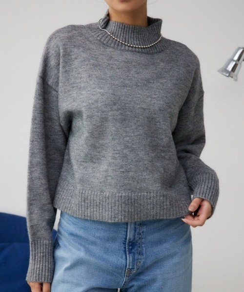 AZUL BY MOUSSY（アズールバイマウジー） ニット セーター ハイネック