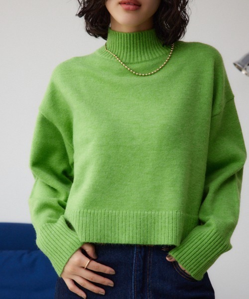 AZUL BY MOUSSY（アズールバイマウジー） ニット セーター ハイネック