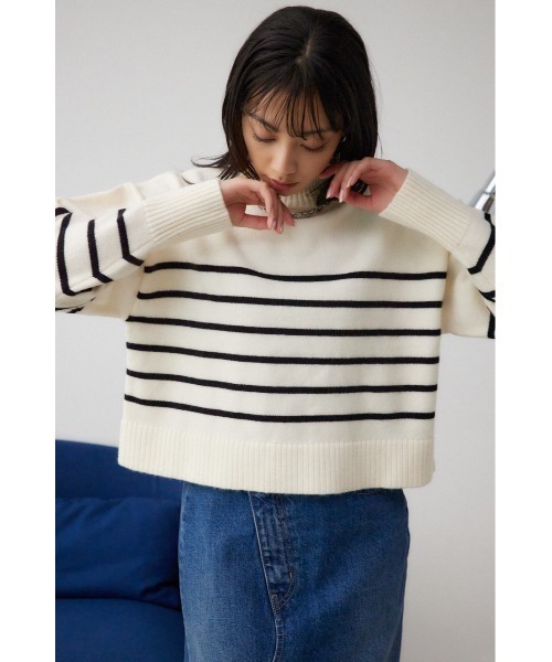 AZUL BY MOUSSY（アズールバイマウジー） ニット セーター ハイネック