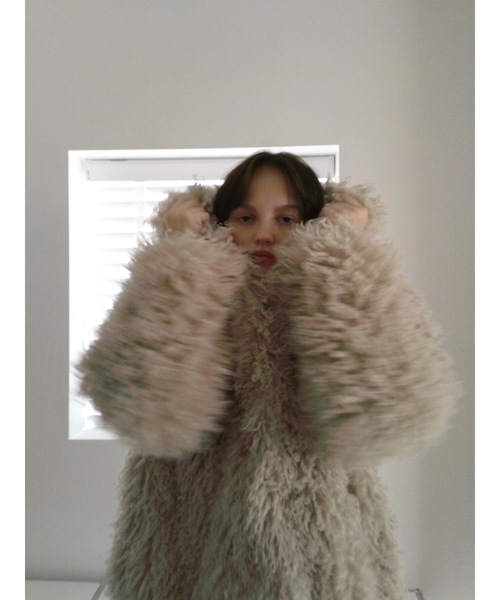 Katrin TOKYO コート アウター curly eco fur coat レディース