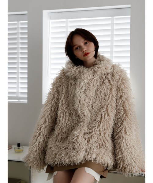 Katrin TOKYO コート アウター curly eco fur coat レディース