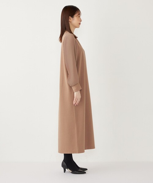 ハイクォリティー★シフォンプリーツスリーブワンピース 3色 ワンピース 長袖シフォンプリーツワンピース : ZOZOTOWN Yahoo