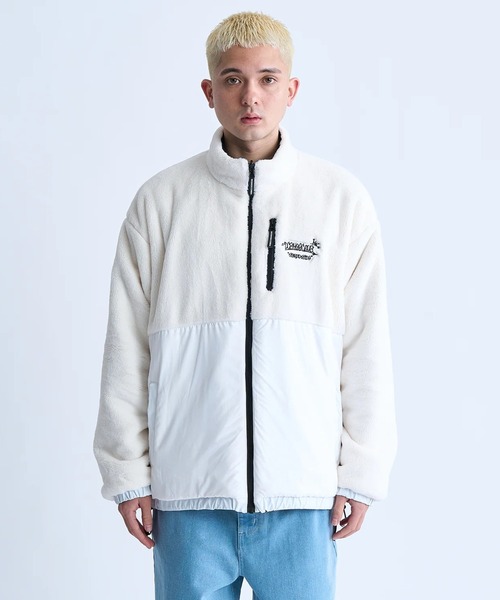 DC SHOES ディーシーシューズ リバーシブル 撥水 ブルゾン M DC SHOES（ディーシーシューズ） ブルゾン アウター 24 REVERSIBLE