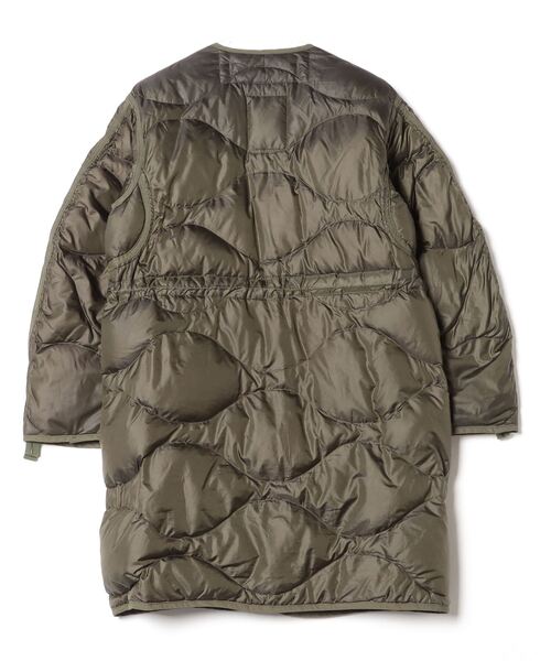 「muller of yoshiokubo」 ダウンコート 36 カーキブラウン レディース_画像2