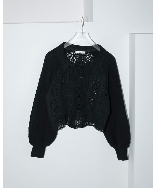 ニット セーター Layered Lace Knit レディース anuke ニット セーター Layered Lace Knit レディース
