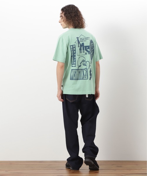 Tシャツ・カットソー Manastash TSHIRT (7925134004) MANASTASH/マナスタッシュ/HEMP TEE JUMBLE | MANASTASH（マナ