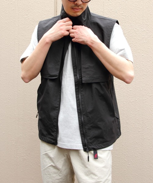 Marmot　マーモット　23FW　ライトウェイトナイロンベスト　レベル3　S Mountain Utility Vest(マウンテンユーティリティベスト)