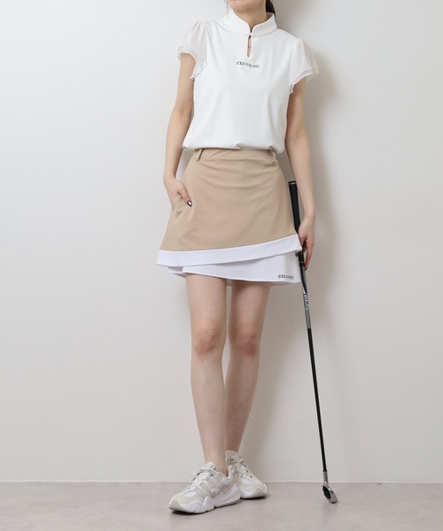 CECIL McBEE（セシルマクビー） スカート 夏 カラーブロックスカート