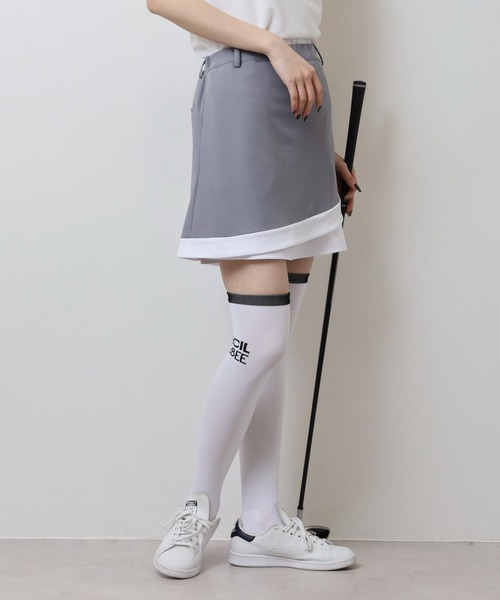 CECIL McBEE（セシルマクビー） スカート 夏 カラーブロックスカート