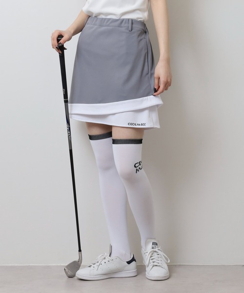CECIL McBEE（セシルマクビー） スカート 夏 カラーブロックスカート