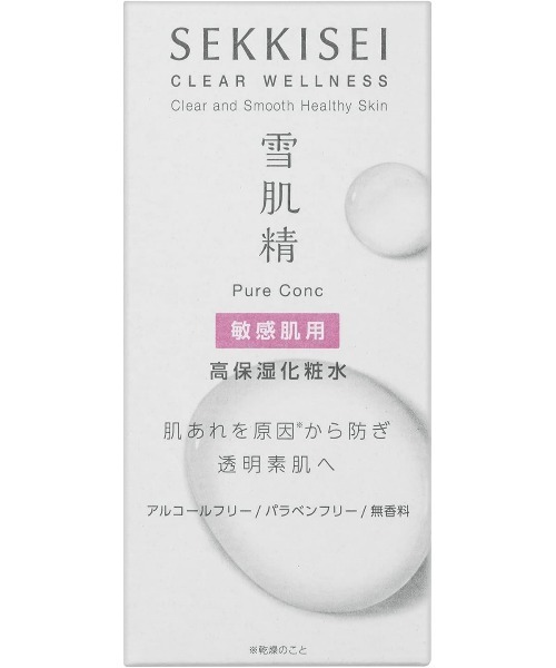 雪肌精（SEKKISEI） 化粧水 クリアウェルネス ピュア コンク SS（125mL