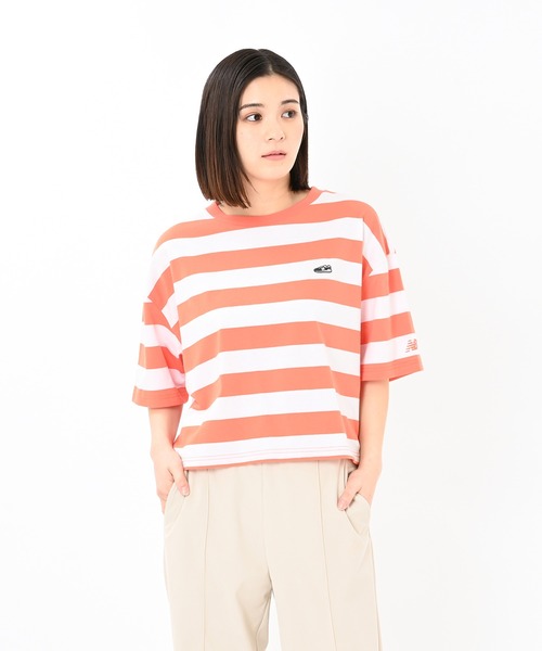 tシャツ シューパッチショートスリーブTシャツ レディース New Balance tシャツ シューパッチショートスリーブTシャツ