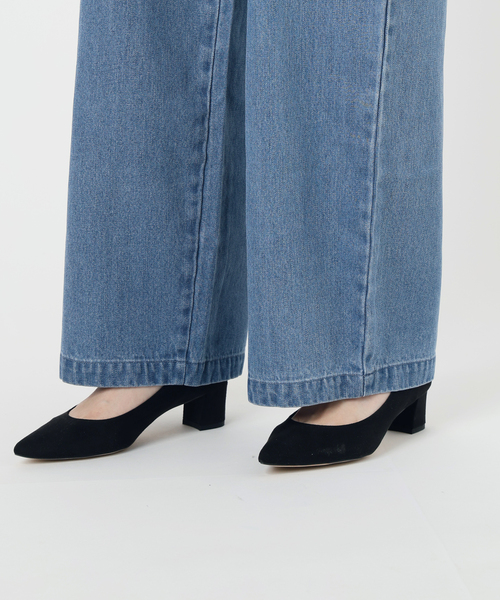 SLOBE IENAデニム　LEDENIM TUCK TROUSER サイズ40 SLOBE IENA｜《4サイズ展開/追加3》LEDENIM TUCK TROUSERデニム