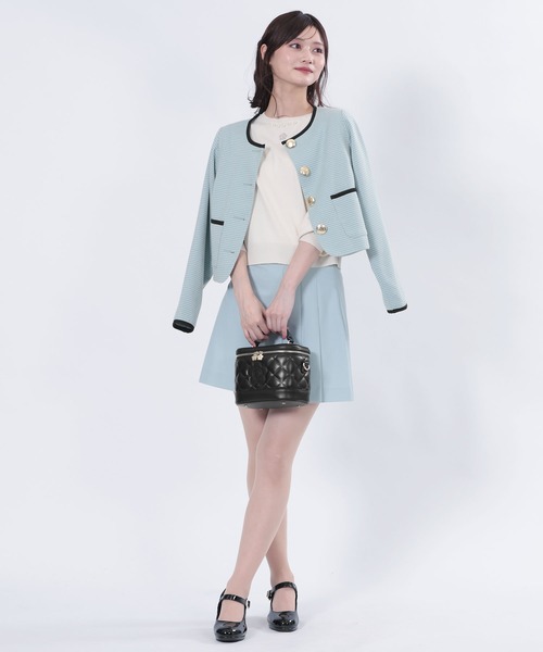 【MARY QUANT】2WAYバニティバッグ セール】デイジーパッチキルトバニティ 2WAYショルダー