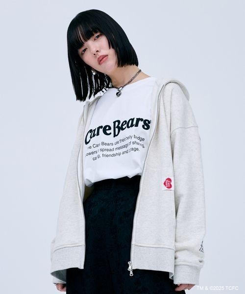 PAGEBOY パーカー 「ケアベア×PAGEBOY」シシュウZIPパーカー