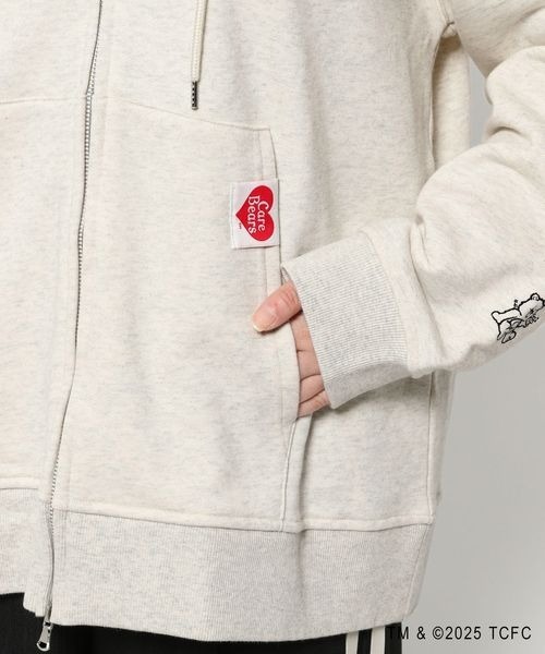 PAGEBOY パーカー 「ケアベア×PAGEBOY」シシュウZIPパーカー