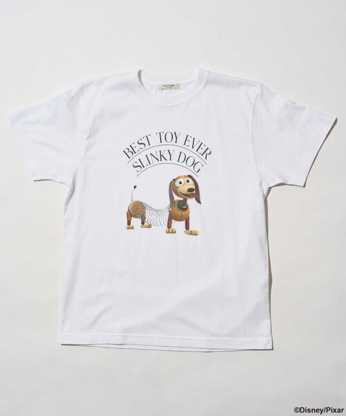 tシャツ 「TOYSTORY」 SLINKY/フロントプリントTシャツ/ トイ・ストーリー/スリンキー/Tシャツ レディース FREAK'S STORE tシャツ 「TOYSTORY」 SLINKY/フロントプリントT