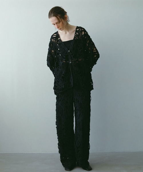 ETRE TOKYO（エトレトウキョウ） パンツ ブレードパターンパンツ