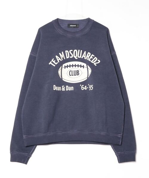 スウェット・トレーナー D SQUARED2 COTTON RELAX FIT SWEATSHIRT DSQUARED2 トレーナー スウェット Relax Fit Brushed Cotton