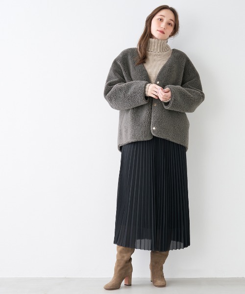 「MICA&DEAL」 タートルネックニット FREE ミント レディース_画像7