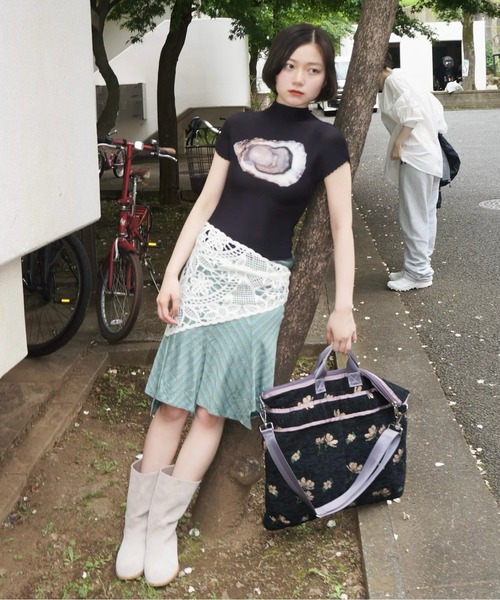 musubore（ムスボレ） トートバッグ jacquard helmet bag / ジャガード