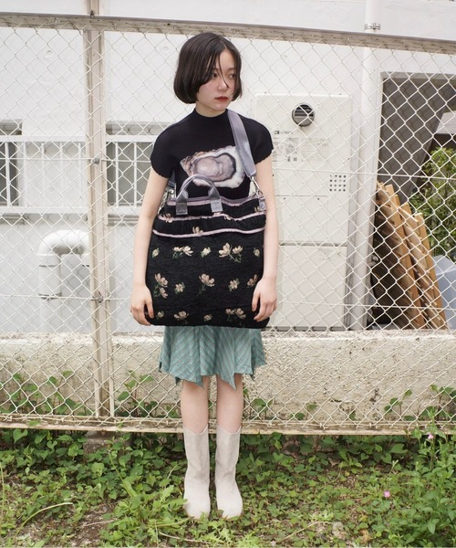 musubore トートバッグ jacquard helmet bag / ジャガード